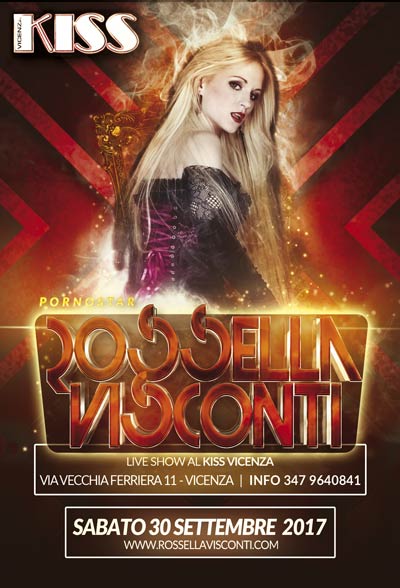 Rossella Visconti Live Show Kiss Vicenza