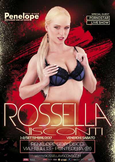 Rossella Visconti Live Show Penelope Sexy Disco