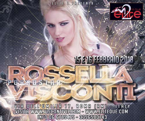 Rossella Visconti at Elite2 Roma